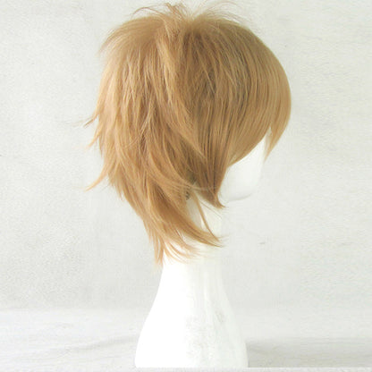 Danganronpa: Trigger Happy Havoc Byakuya Togami Golden Cosplay Wig