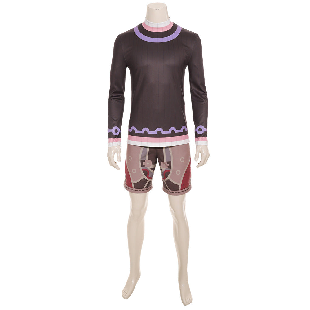 Xenoblade Chronicles : Definitive Edition Shulk Purple Cosplay Costume