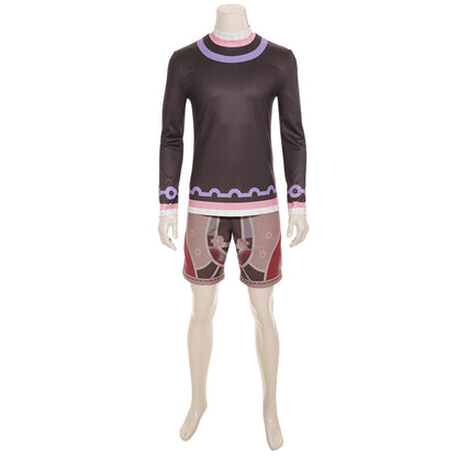 Xenoblade Chronicles : Definitive Edition Shulk Purple Cosplay Costume