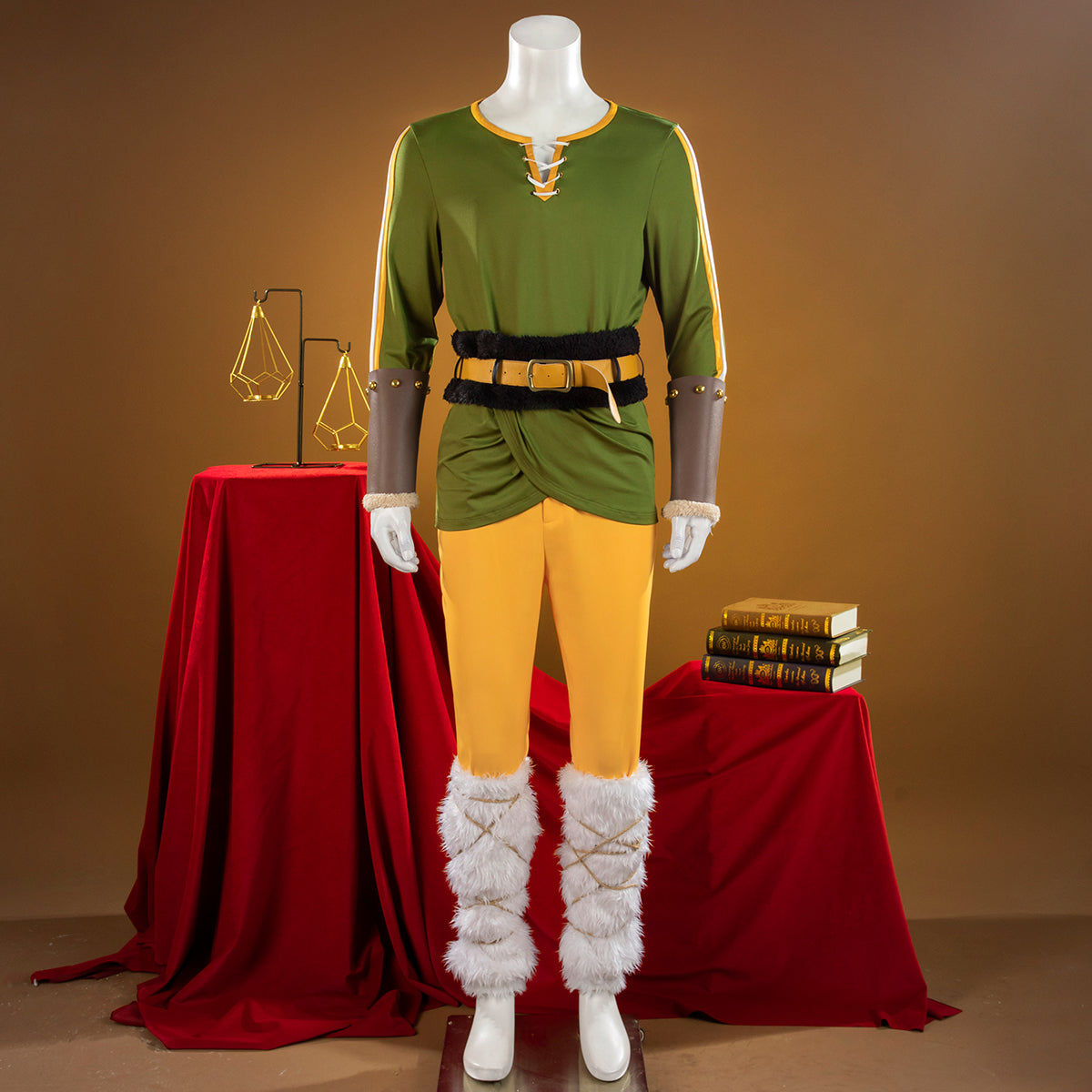 One Piece Roronoa Zoro Elbaph Elbaf Yellow Pants Version Cosplay Costume