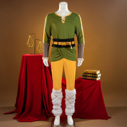 One Piece Roronoa Zoro Elbaph Elbaf Yellow Pants Version Cosplay Costume