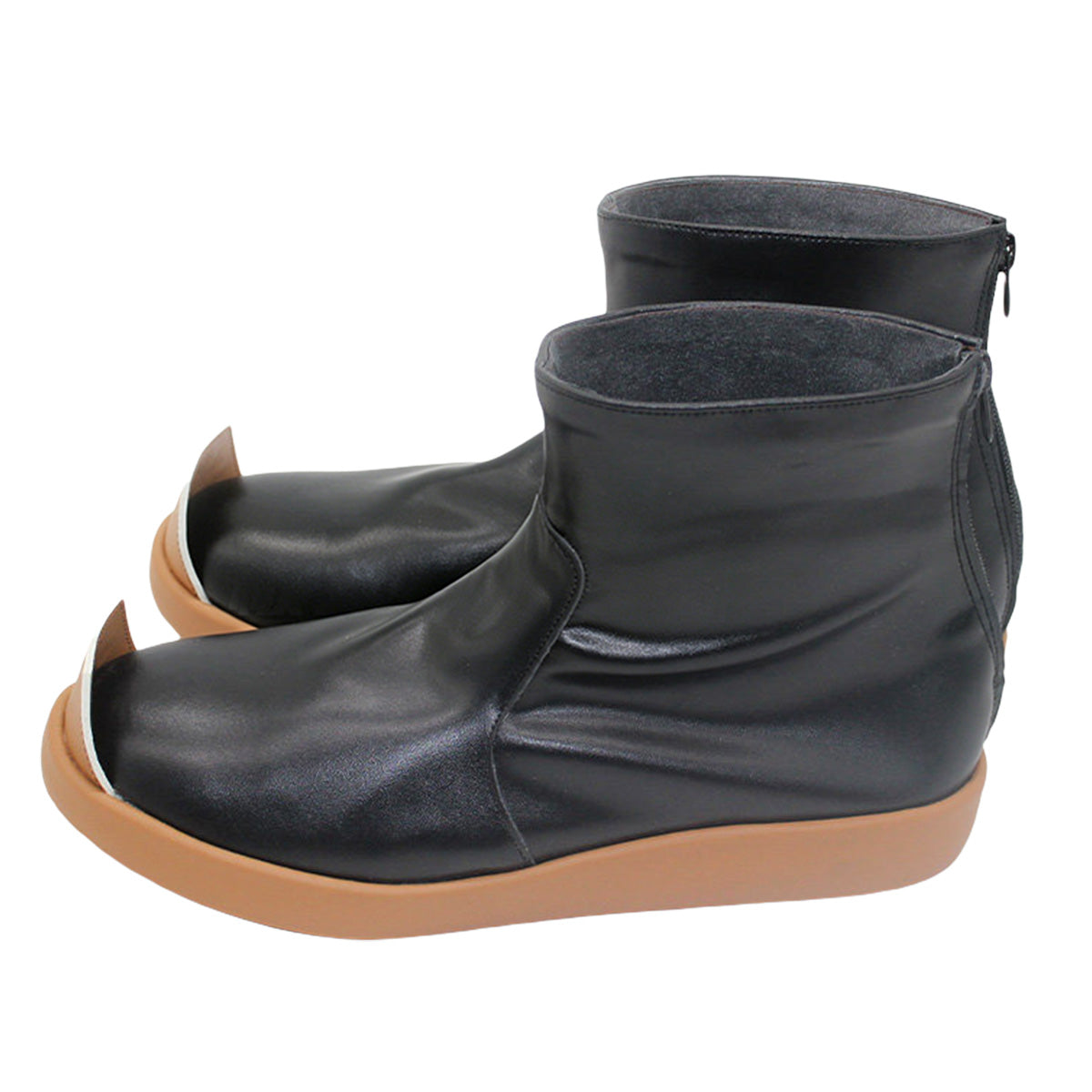 Akatsuki Deidara de Naruto Halloween zapatos blancos botas de Cosplay