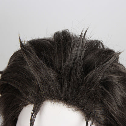 Re: Life In A Different World From Zero Subaru Natsuki Black Cosplay Wig 400A