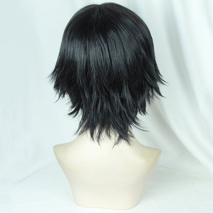 Zhongli von Genshin Impact Halloween braune Cosplay-Perücke