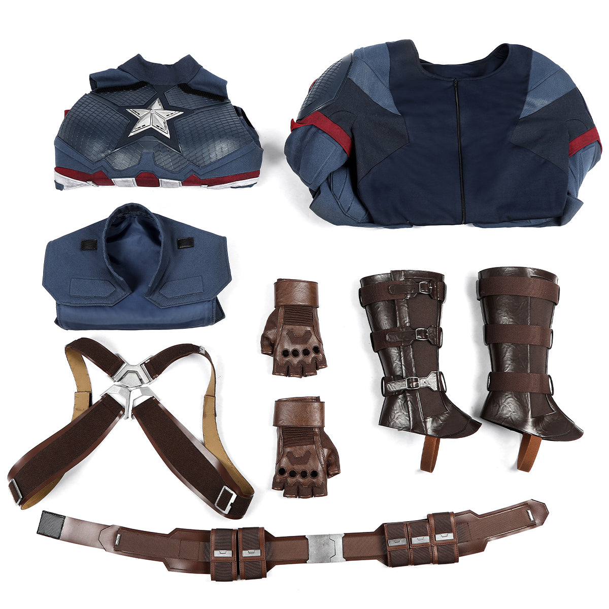 MAV Avengers: Endgame Captain America Premium Edition Cosplay Costume