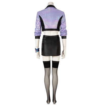 League Of Legends LOL 2020 S10 K/DA KDA All Out Evelynn Cosplay Costume