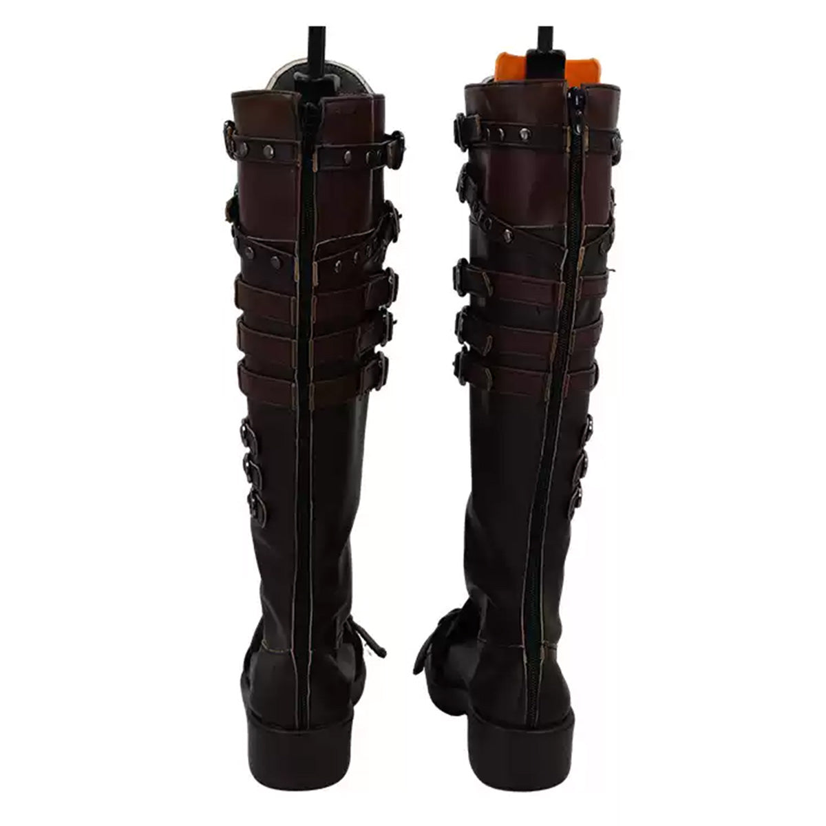 Akatsuki Deidara de Naruto Halloween zapatos blancos botas de Cosplay