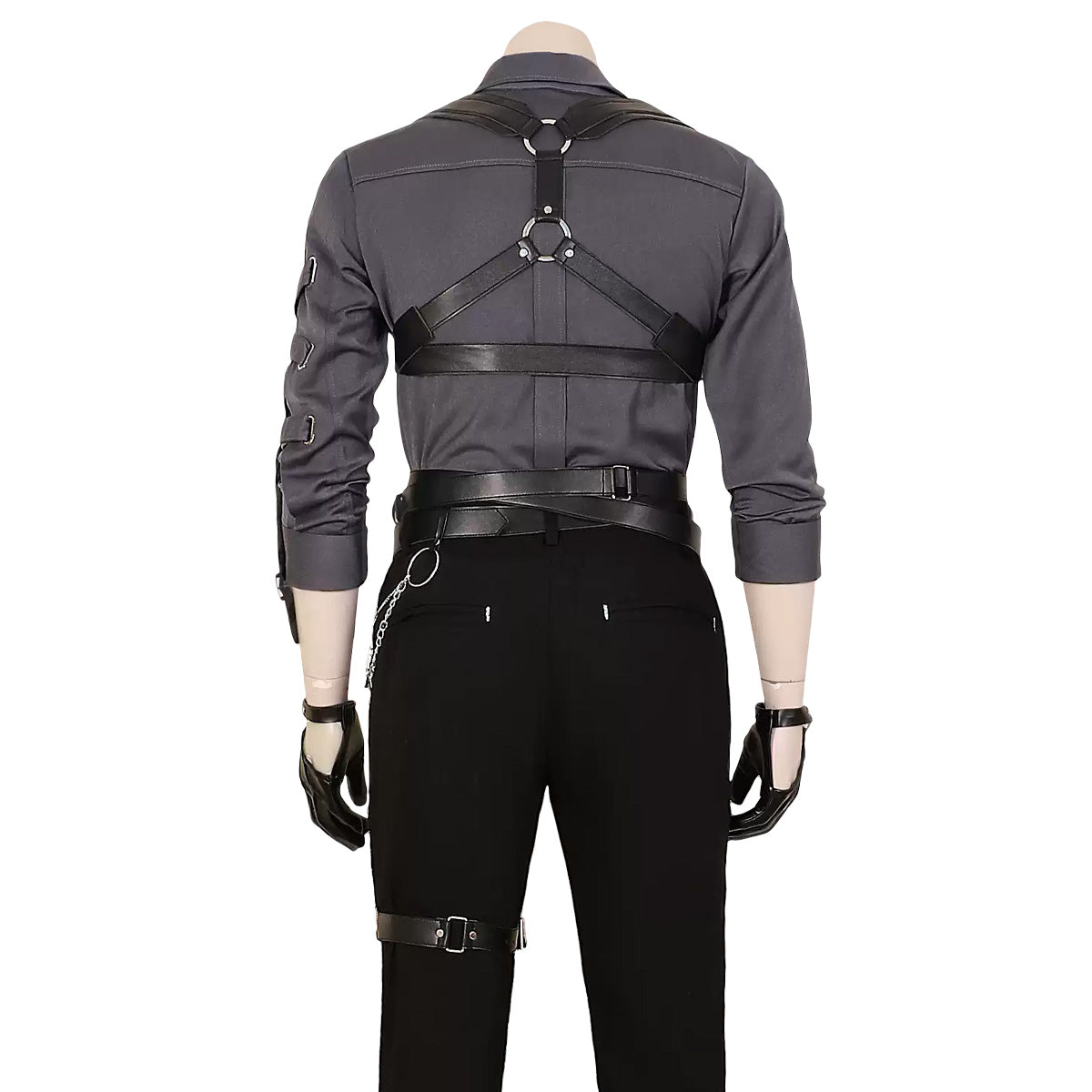 【 In Stock 】Love and Deep Space Zayne Xavier Rafayel Sylus Precise Control Dark Silver Cosplay Costume