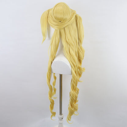 Tronçonneuse Homme Denji Doré Cosplay Perruque