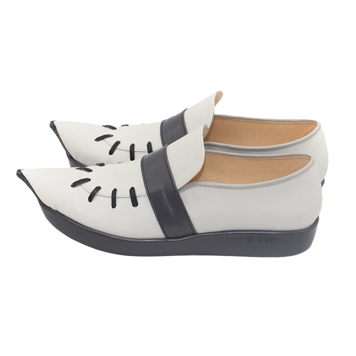 Akatsuki Deidara aus Naruto Halloween Weiße Schuhe Cosplay Stiefel