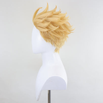 Tronçonneuse Homme Denji Doré Cosplay Perruque