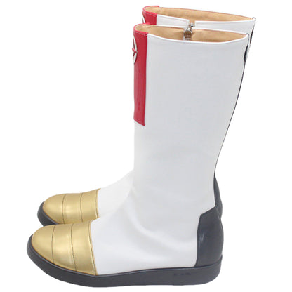 D Ball Xenoverse 3 Male Player MC White Shoes Cosplay Boots