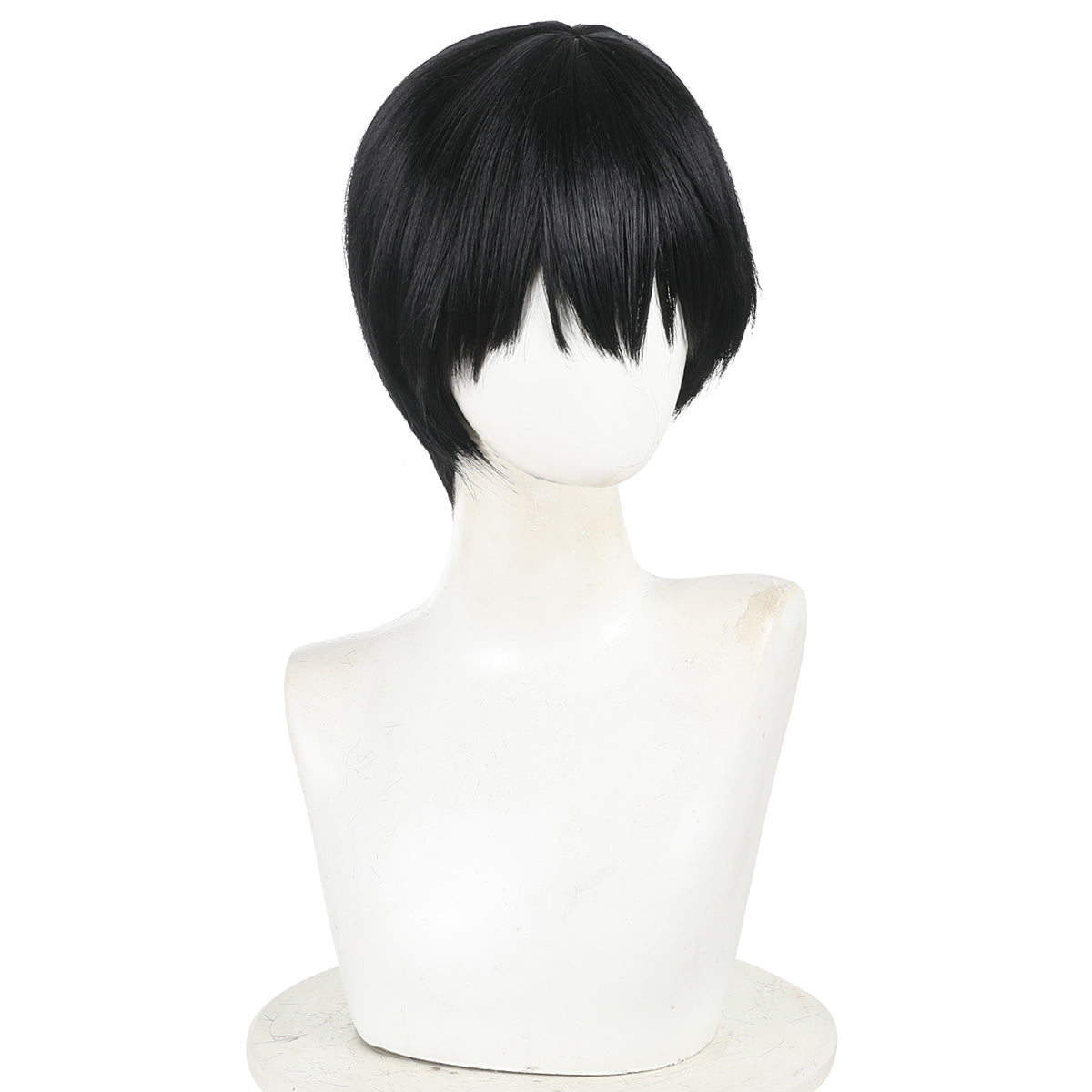 The Summer Hikaru Died Tsujinaka Yoshiki Black Cosplay Wig