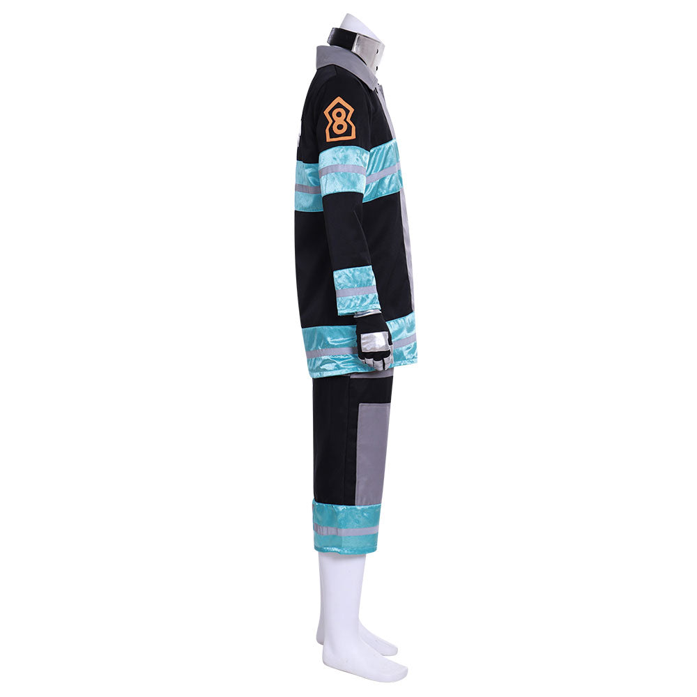 Fire Force Enen no Shouboutai Shinra Kusakabe Battle Suit Cosplay Costume