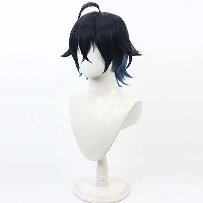 Perruque de cosplay en argent Honkai: Star Rail Arlan