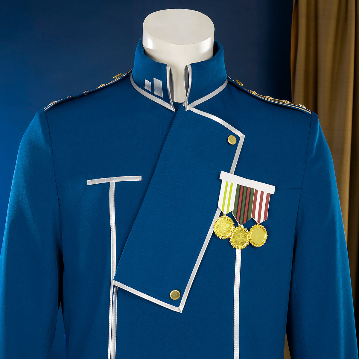 Fullmetal Alchemist King Bradley Cosplay Costume