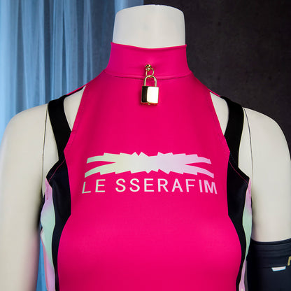 OVERWATCH 2 X LE SSERAFIM FEARLESS Juno Cosplay Costume