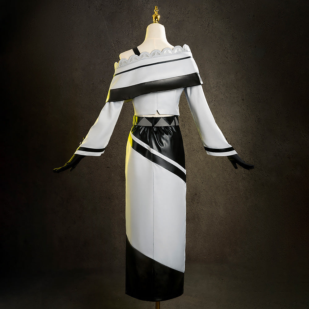 Ace Attorney Gyakuten Saiban Miles Edgeworth Cosplay Costume