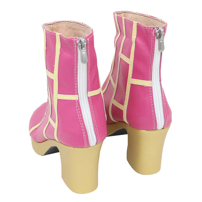Akatsuki Deidara aus Naruto Halloween Weiße Schuhe Cosplay Stiefel