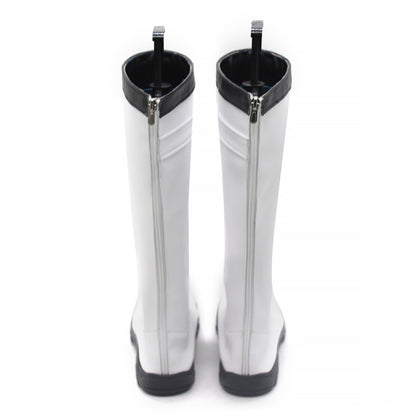 Akatsuki Deidara aus Naruto Halloween Weiße Schuhe Cosplay Stiefel