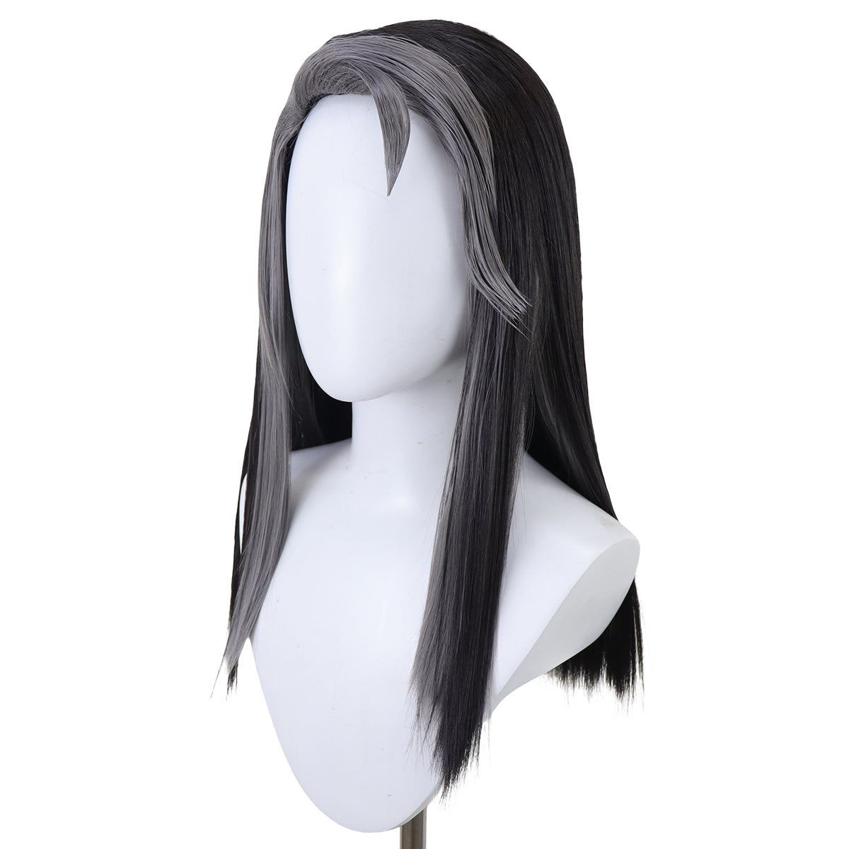 Perruque de cosplay en argent Honkai: Star Rail Arlan