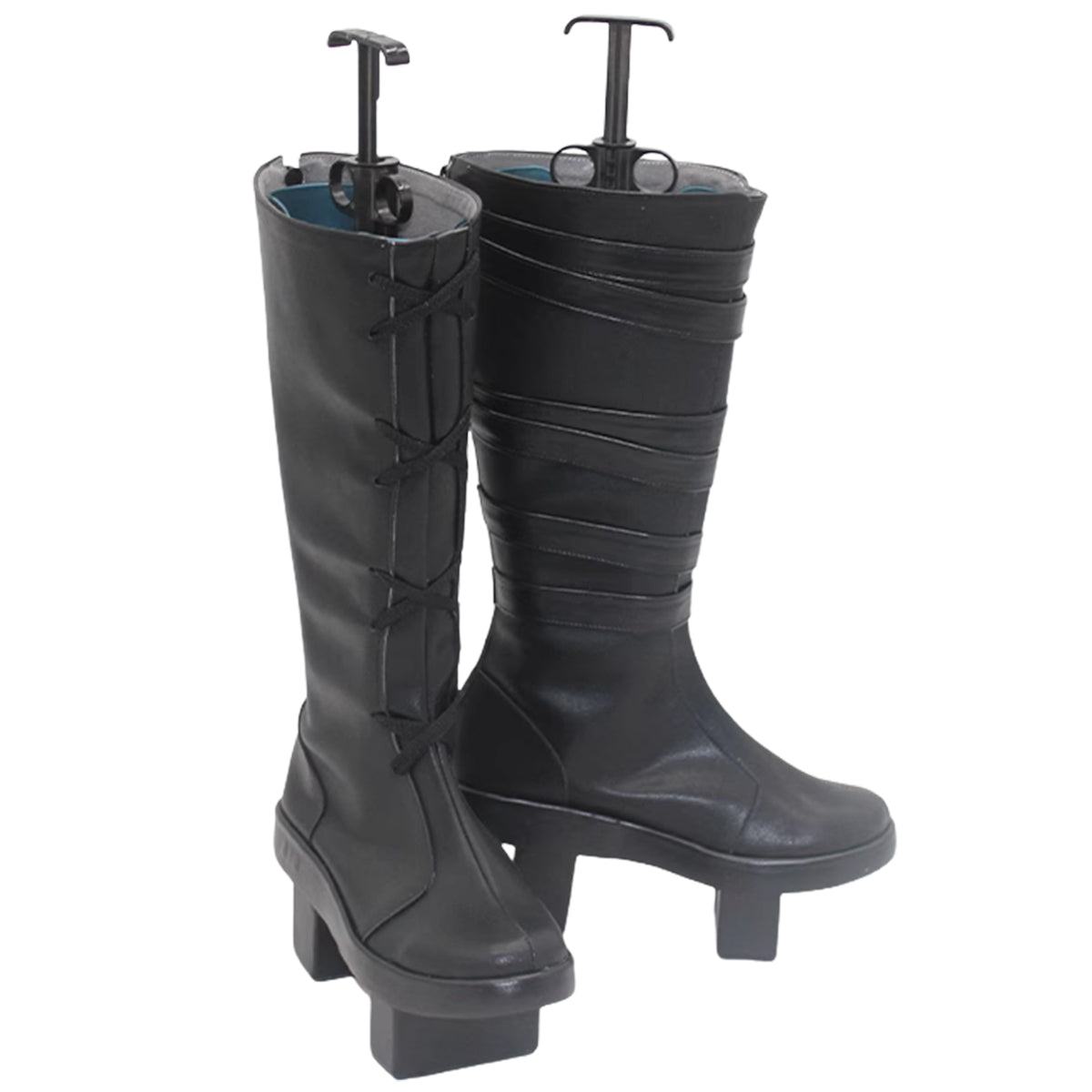 Akatsuki Deidara de Naruto Halloween zapatos blancos botas de Cosplay