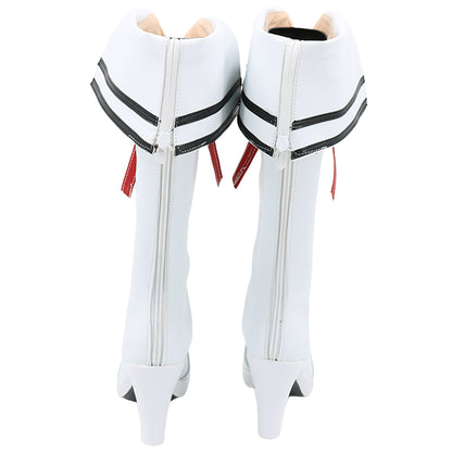Uma Musume: Pretty Derby Season 2 Gold Ship White Shoes Cosplay Boots