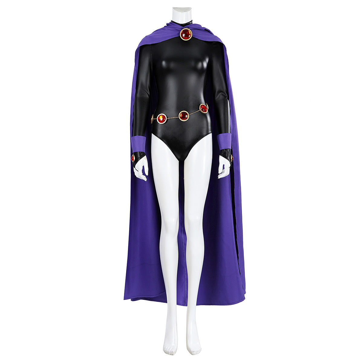 Halloween Raven Superheroine Cosplay Costume