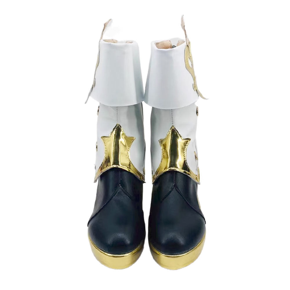 Genshin Impact Clorinde White Shoes Cosplay Boots