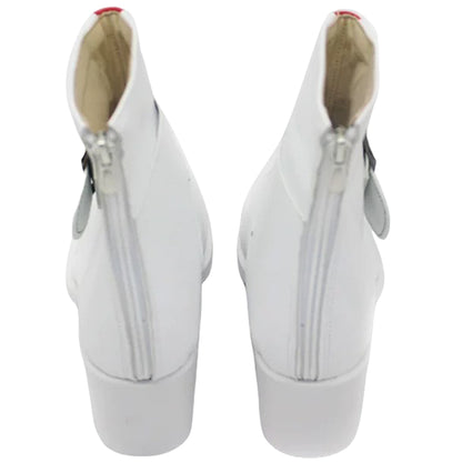 PM PM Scarlet and Violet The Hidden Treasure of Area Zero Drayton White Cosplay Shoes