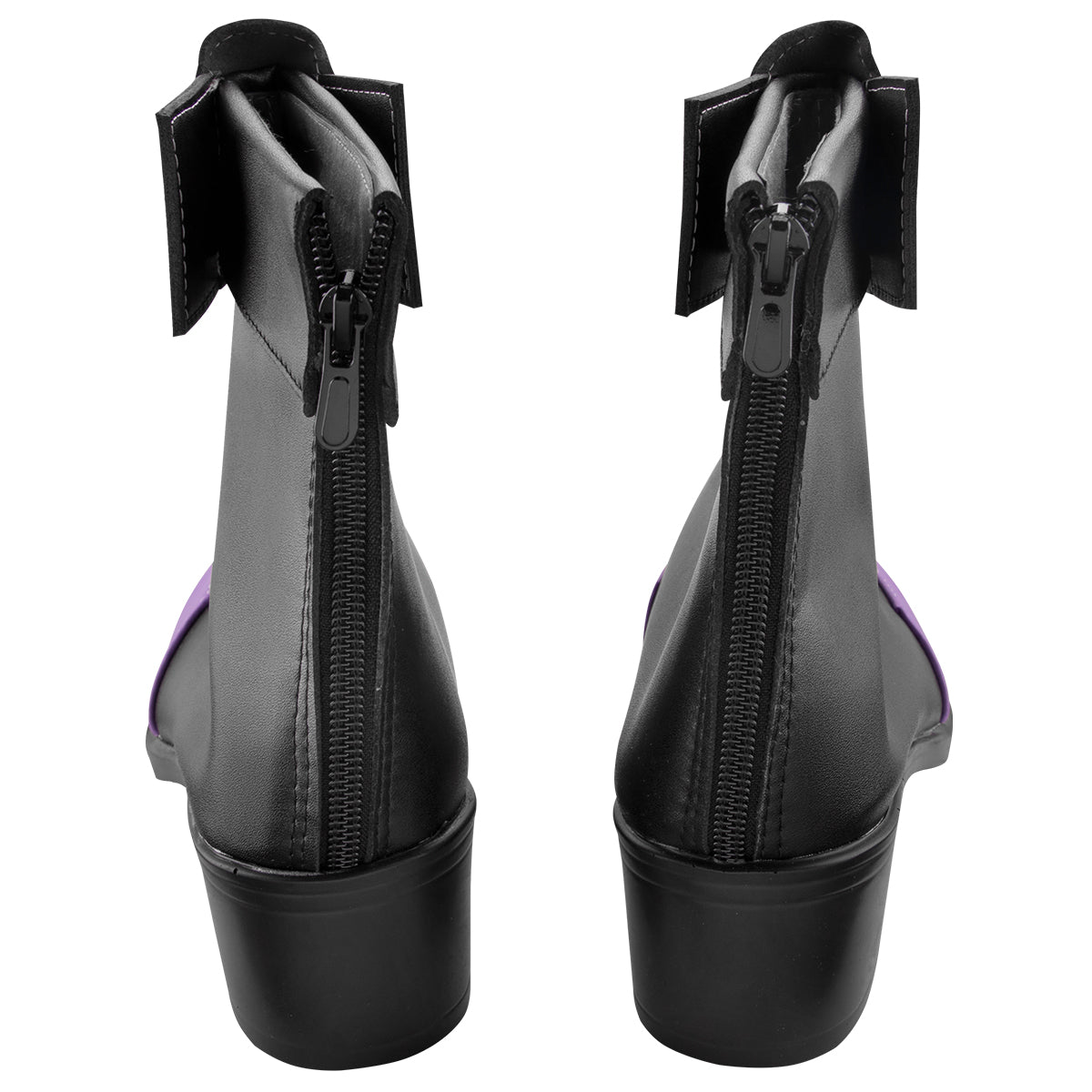 Hyperdimension Neptunia Purple Heart Black Cosplay Shoes