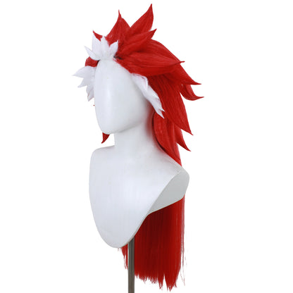 Daemons of the Shadow Realm Yomi No Tsugai Right Red White Cosplay Wig