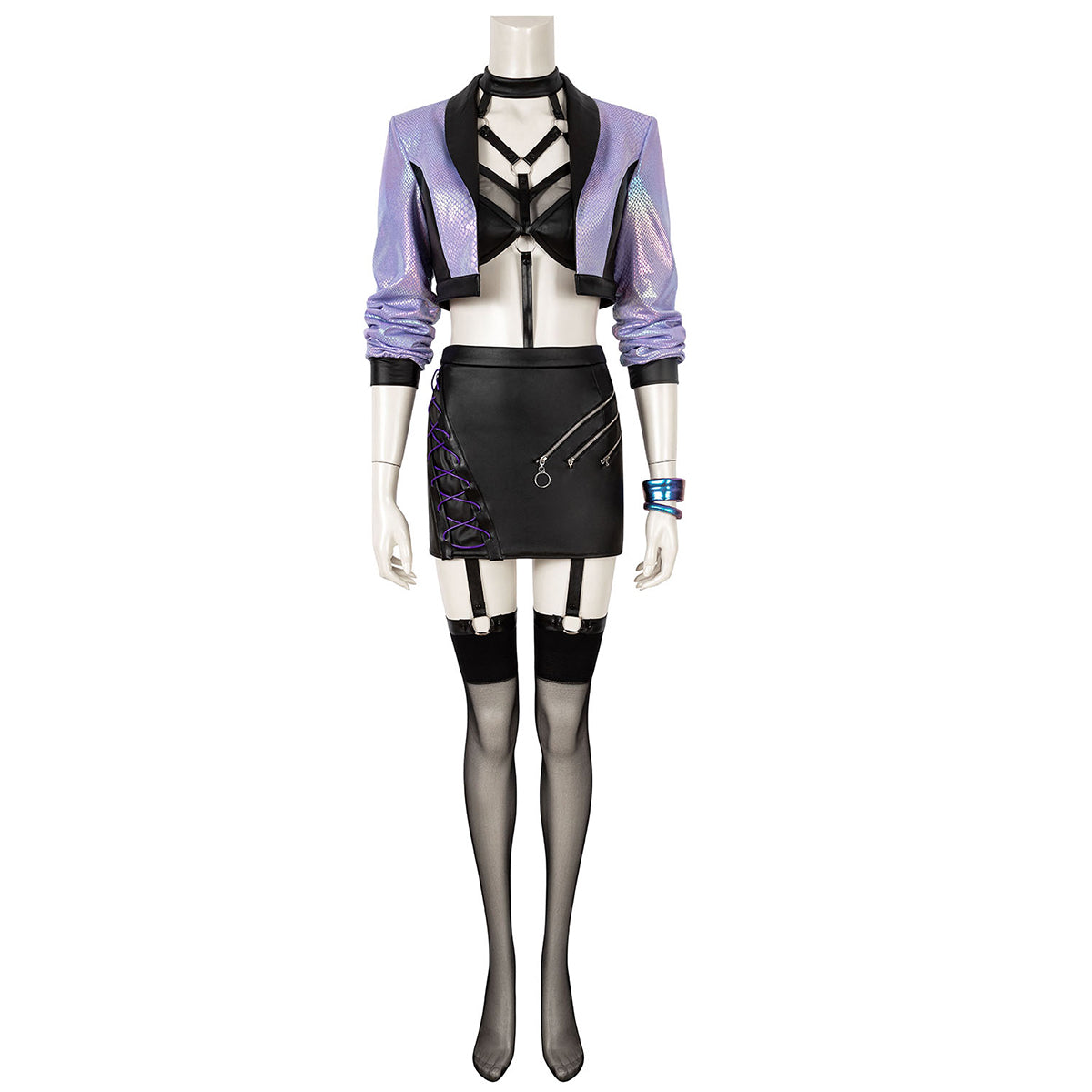 League Of Legends LOL 2020 S10 K/DA KDA All Out Evelynn Cosplay Costume