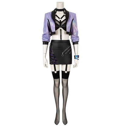 League Of Legends LOL 2020 S10 K/DA KDA All Out Evelynn Cosplay Costume