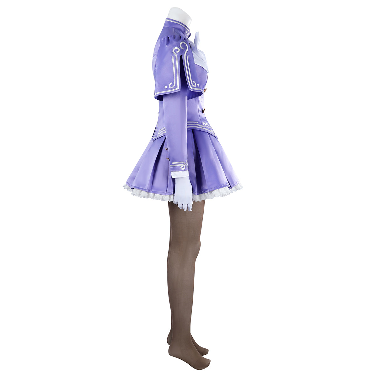 SF 6 Ingrid Purple Dress Cosplay Costume