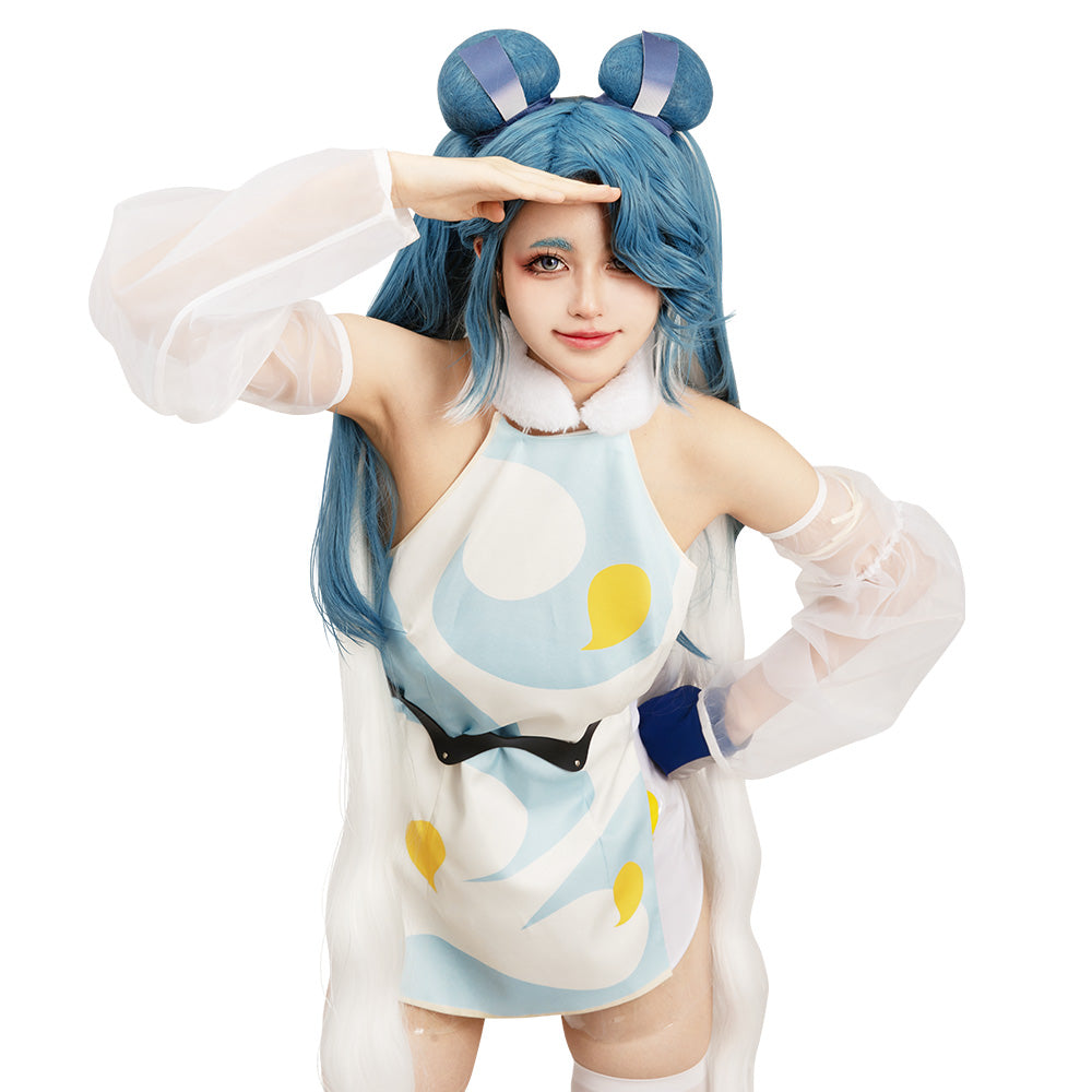 PM feat. Vocal Idol Project VOLTAGE Flying Type Cosplay Costume
