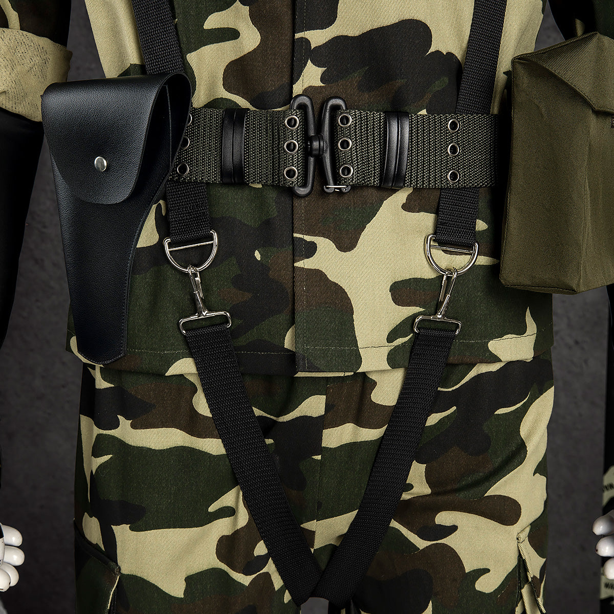 Metal Gear Solid Delta: Snake Eater Big Boss Naked Snake Military Camouflage Uniforms Cosplay Costume