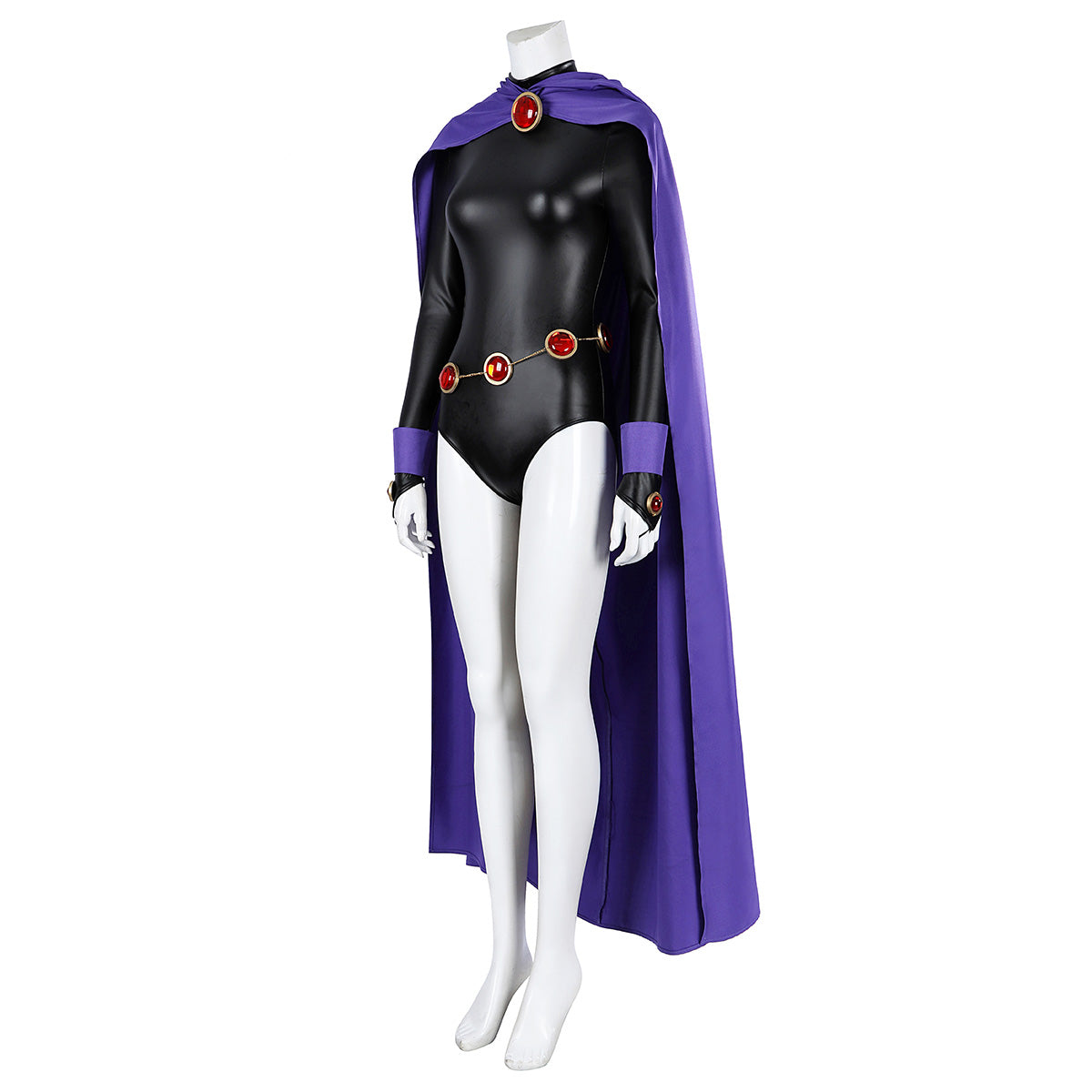 Halloween Raven Superheroine Cosplay Costume