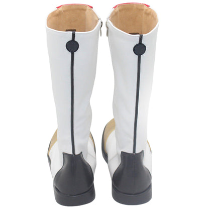 D Ball Xenoverse 3 Male Player MC White Shoes Cosplay Boots