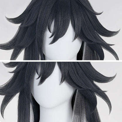 Honkai: Star Rail Ashveil Black Cosplay Wig