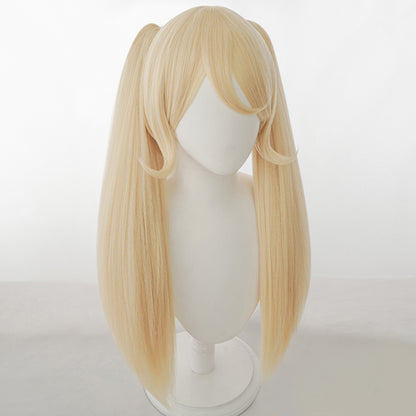Danganronpa 2: Goodbye Despair Hiyoko Saionji Golden Cosplay Wig