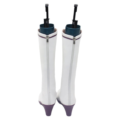 Akatsuki Deidara de Naruto Halloween zapatos blancos botas de Cosplay