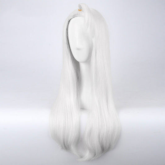 Fairy Tail Mirajane Strauss Silver White Cosplay Wig
