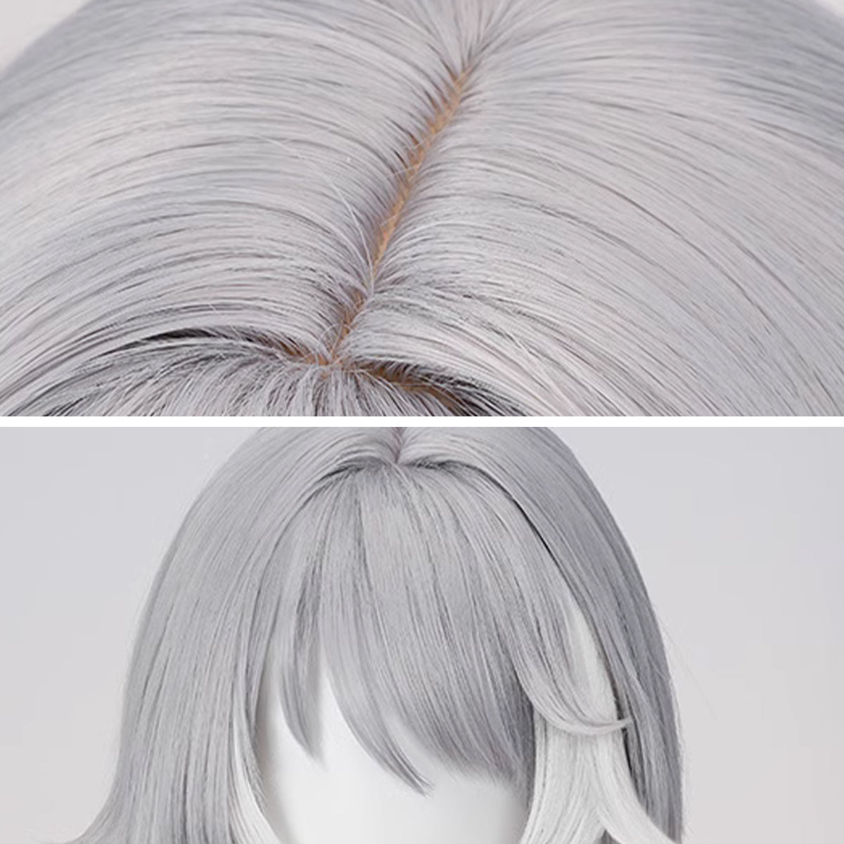 Honkai: Star Rail The Chrysos Heirs Cifera Grey Cosplay Wig