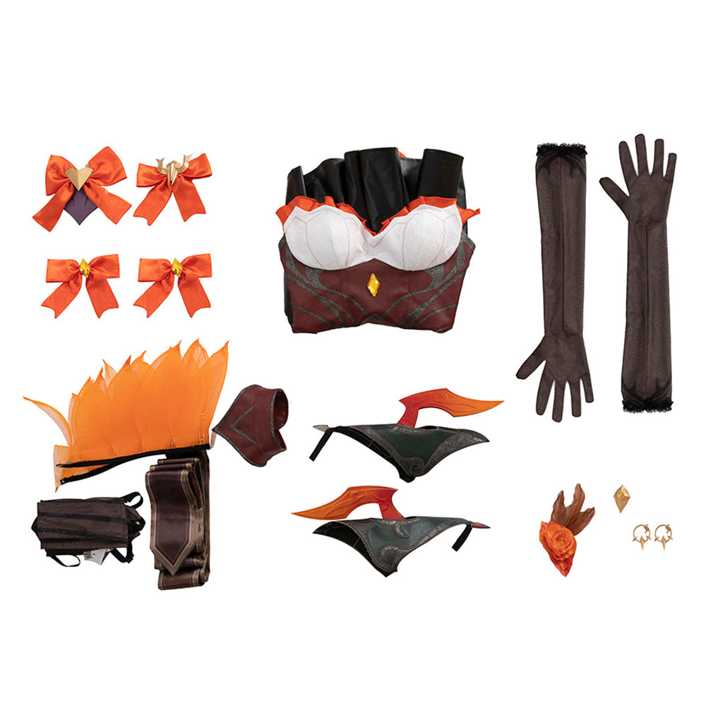 League of Legends LOL High Noon Evelynn Cosplay Costume