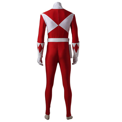 【In Stock】Mighty Morphin Power Rangers Red Ranger Cosplay Costume