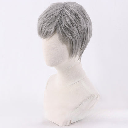 Persona 3 Reload P3R Akihiko Sanada Silver Cosplay Wig