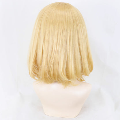 Transformers Female Bumblebee Golden Cosplay Wig