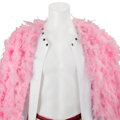 [In stock] One Piece Donquixote Doflamingo Cosplay Costume
