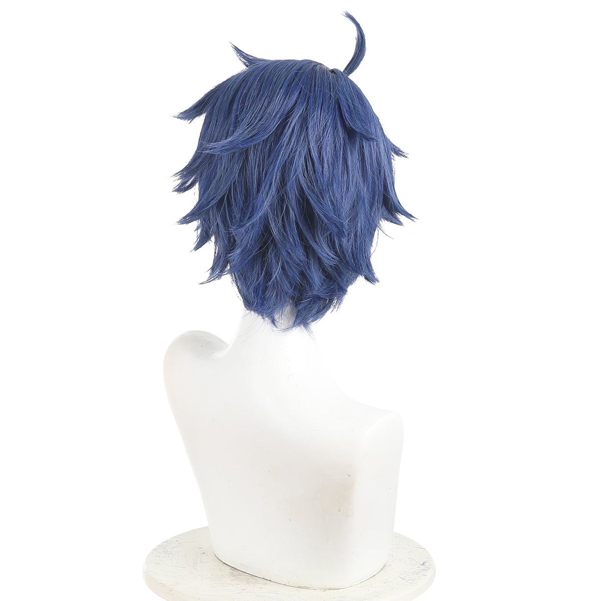 Tougen Anki Shiki Ichinose Blue Cosplay Wig